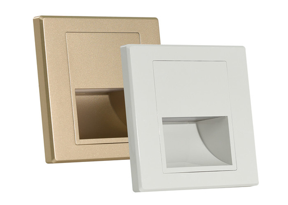 LED vertiefte Wand-Berg-Licht-Sockel 1,5 Watt-weißes Goldenes