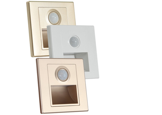 Watt LED der Bewegungs-Sensor-Nachtlicht-Wandsteckdose-1,5 vertiefte